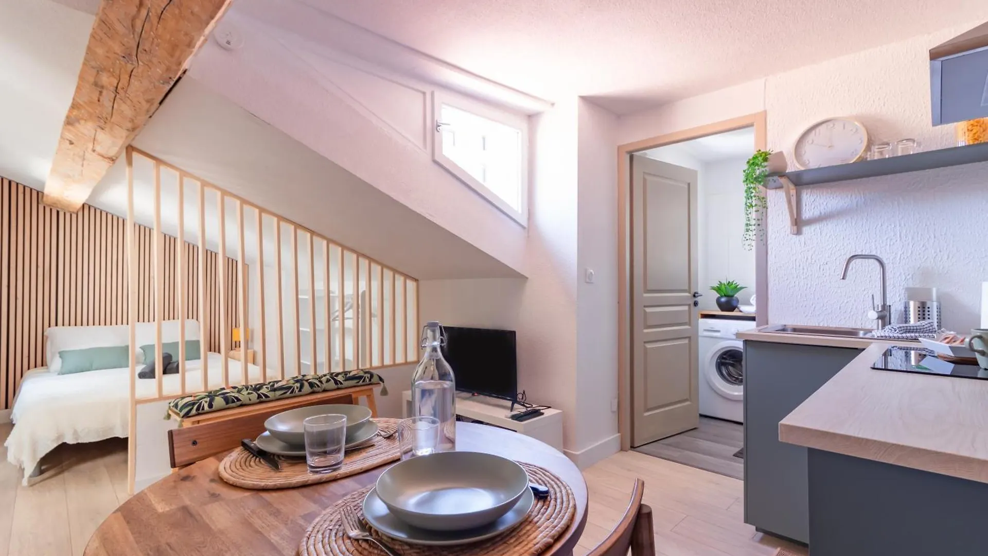 Lideale Studio - Climatise - 4 Min Gare Matabiau Apartment Toulouse 0*,